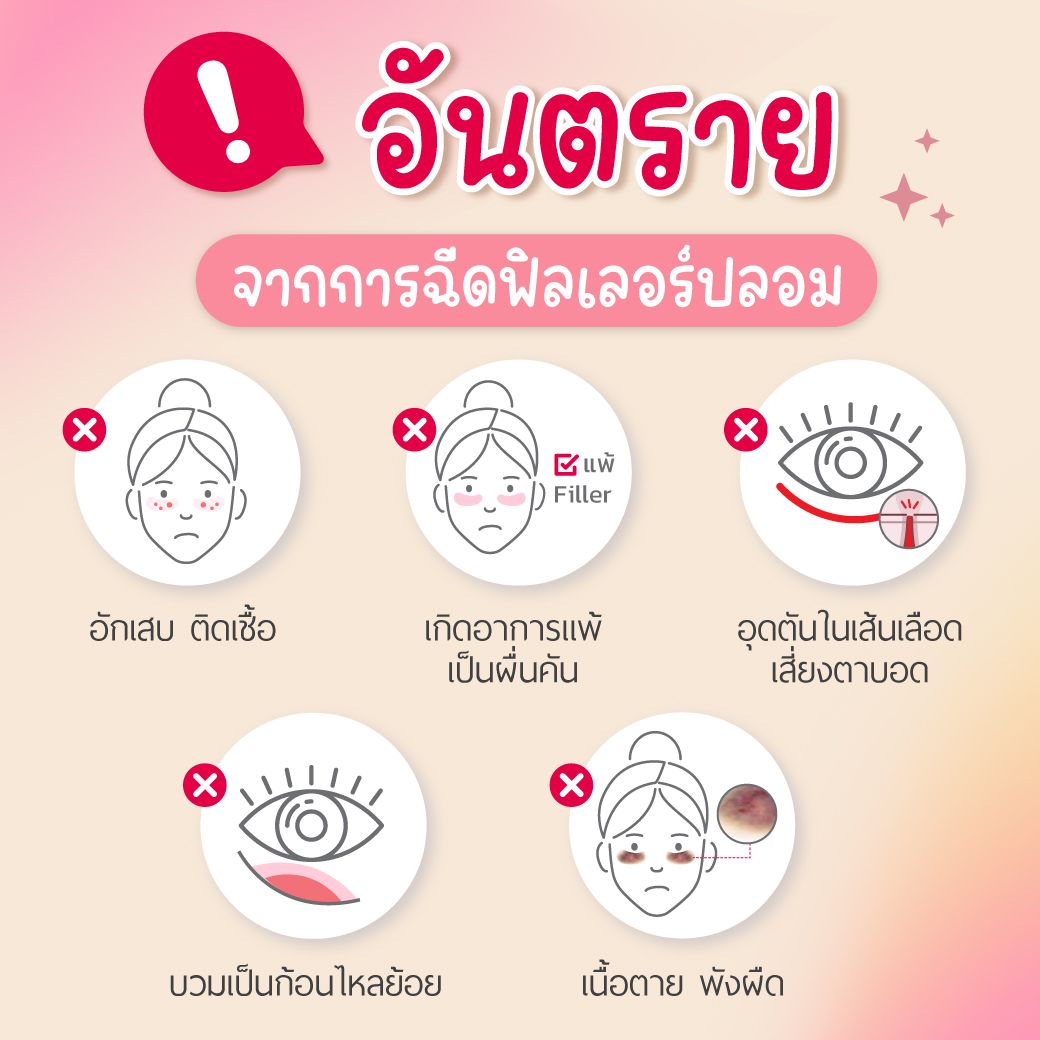 ฟิลเลอร์ราคาถูก อันตราย